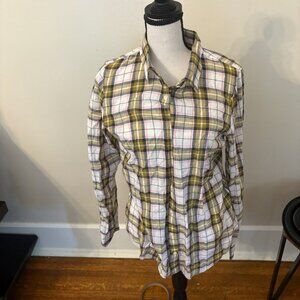 J. Crew Plaid Shirt Size Small